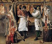 Annibale Carracci The Butchers Shop France oil painting artist